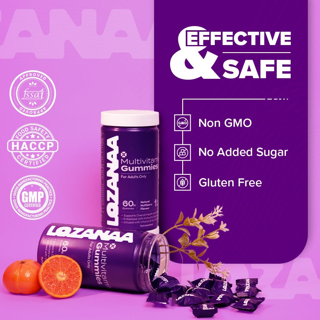 Daily Multivitamin Gummies | Immunity, Energy & More - Lozanaa