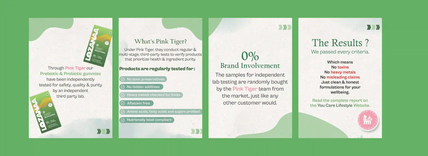 Lozanaa Gut - Reset Gummies | Digest Better. Feel Lighter | ₹100 Off on Every Order - Lozanaa