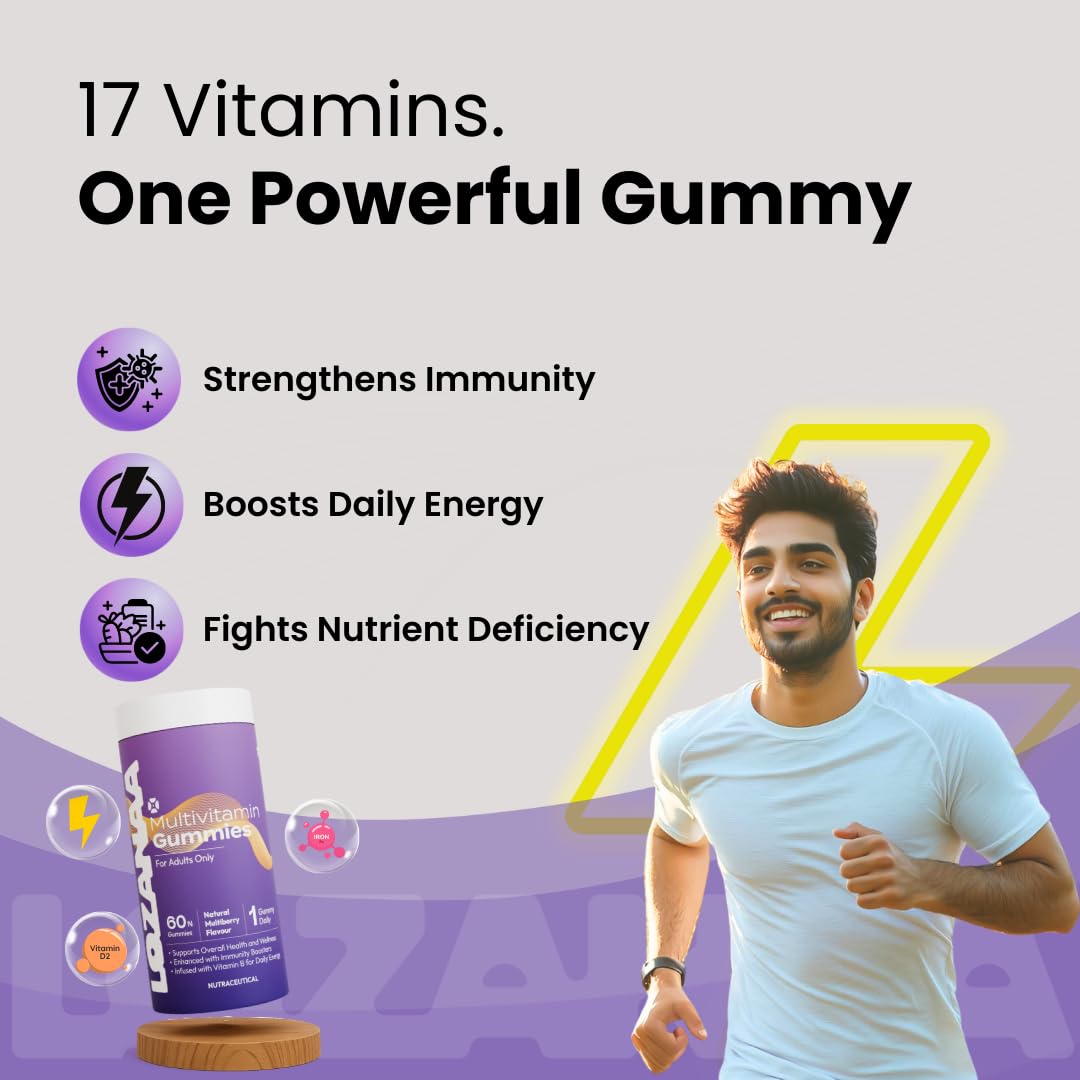 Multivitamin Gummies 17 Essential Vitamins
