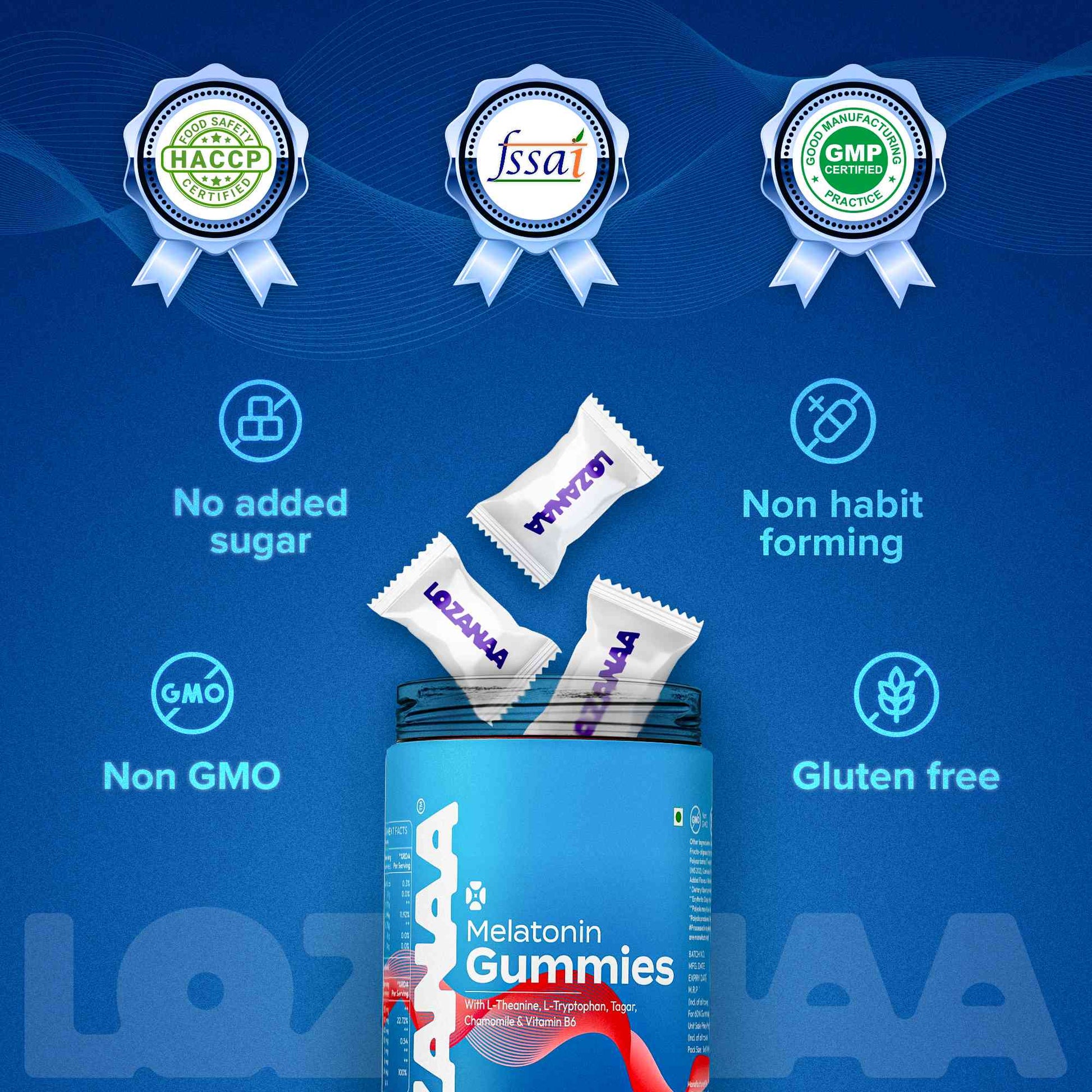 Melatonin Sleep Gummies | For Deeper, Better Rest - Lozanaa