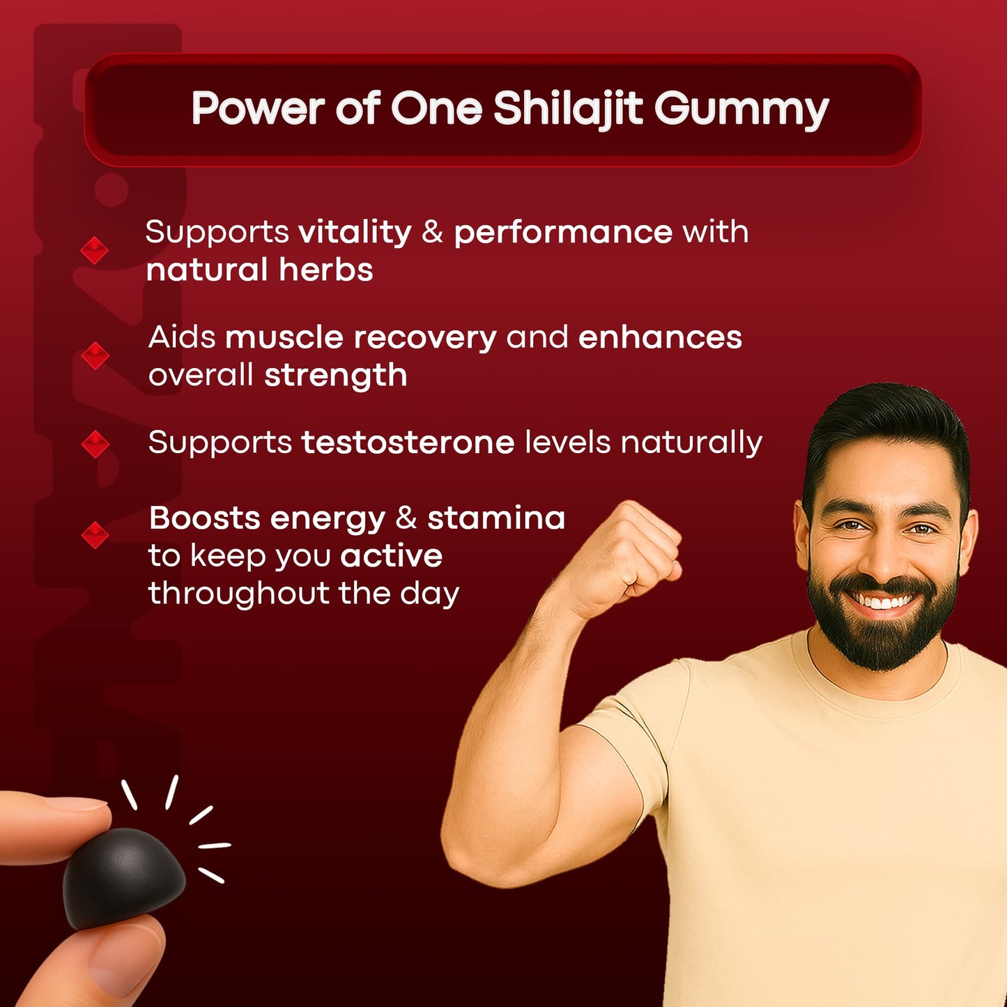 Shilajit Gummies | Performance Backed by Nature - Lozanaa