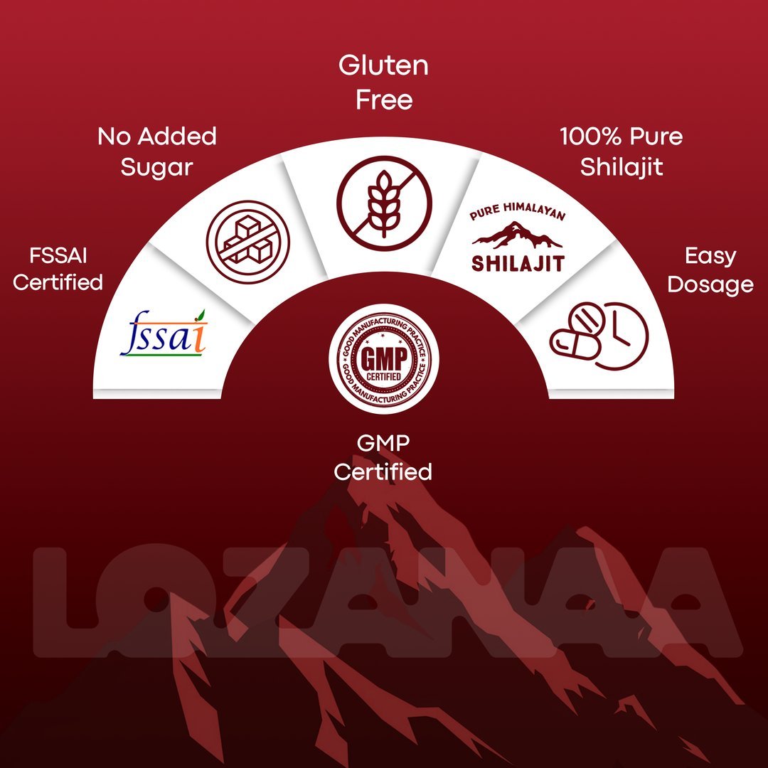 Shilajit Gummies | Performance Backed by Nature - Lozanaa