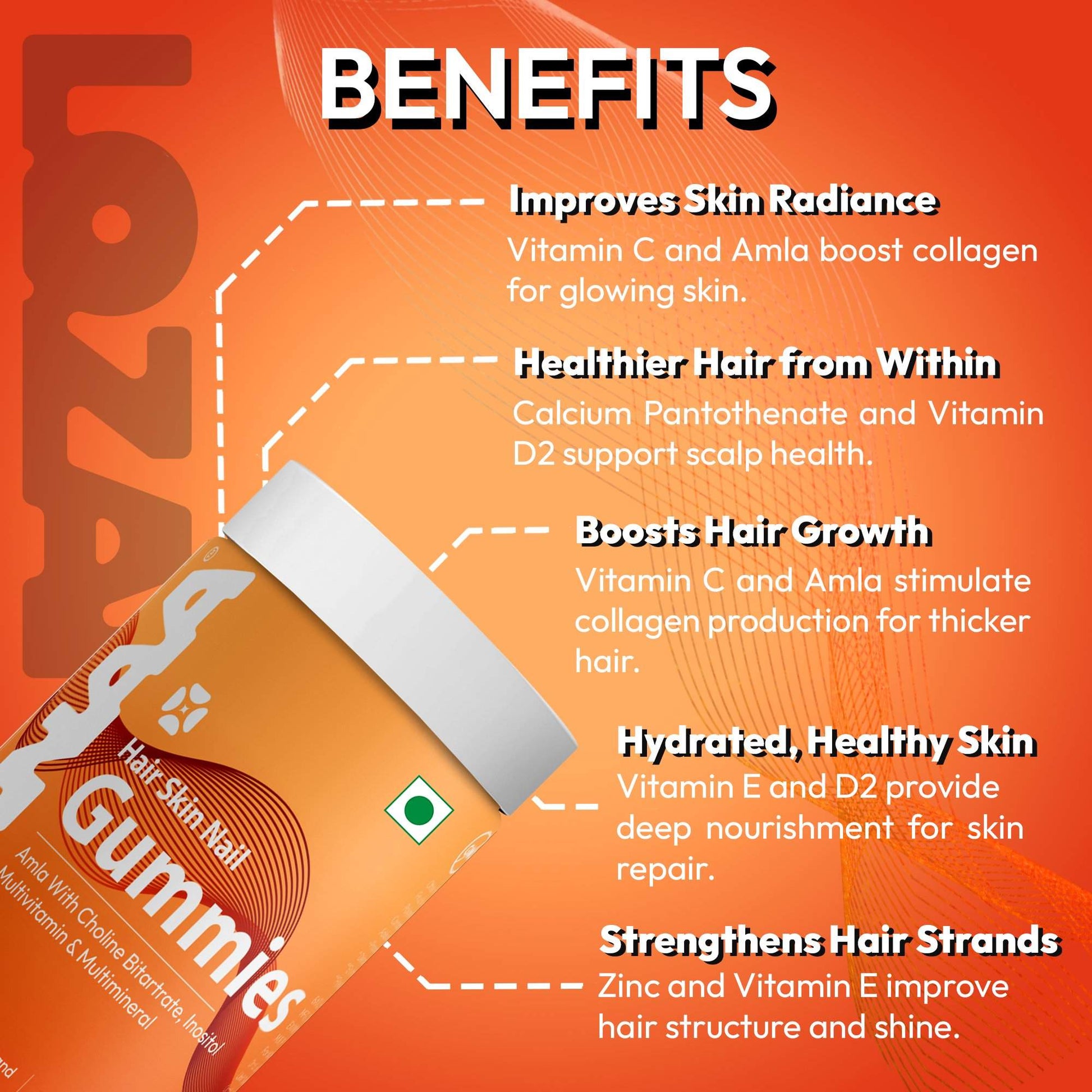 Stronger Hair, Glowing Skin & Healthier Nails in 30 Days - Lozanaa