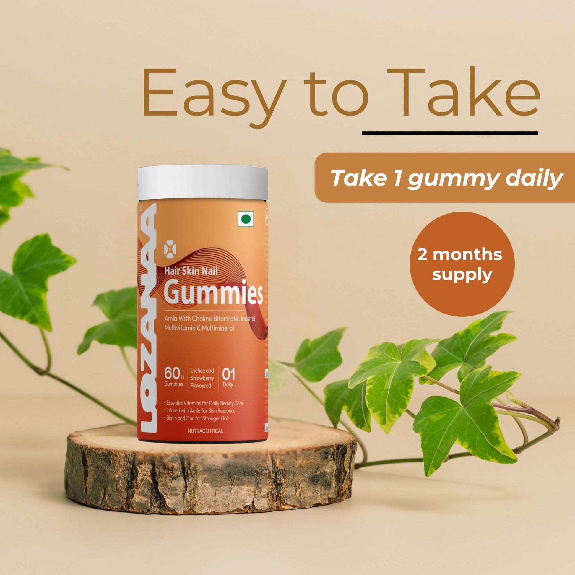 Stronger Hair, Glowing Skin & Healthier Nails in 30 Days - Lozanaa