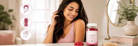 Do Lozanaa Multivitamin Gummies help maintain healthy skin, hair, and nails