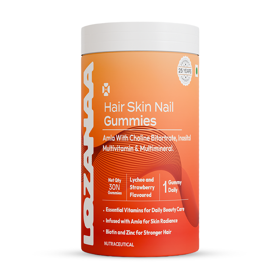 Lozanaa Hair Skin and Nails Gummies