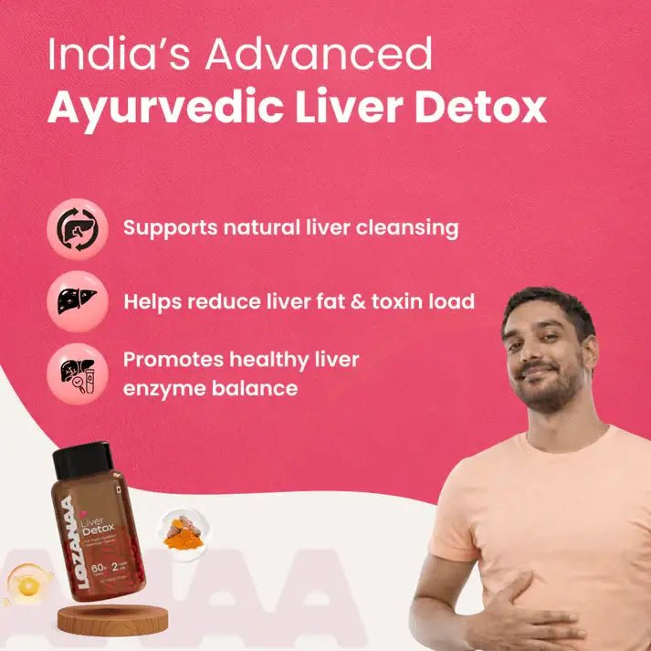 Ayurvedic liver detox tablets - Lozanaa