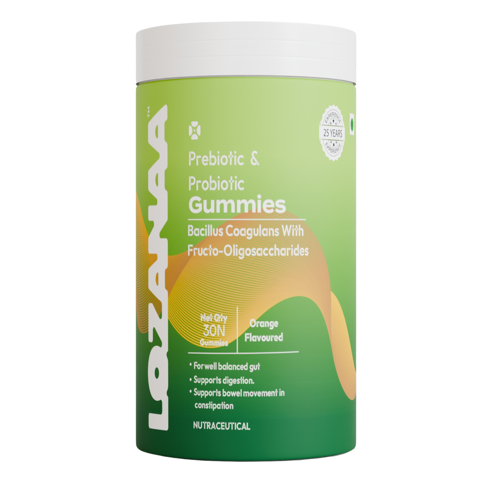 Lozanaa Prebiotic and Probiotic Gummies
