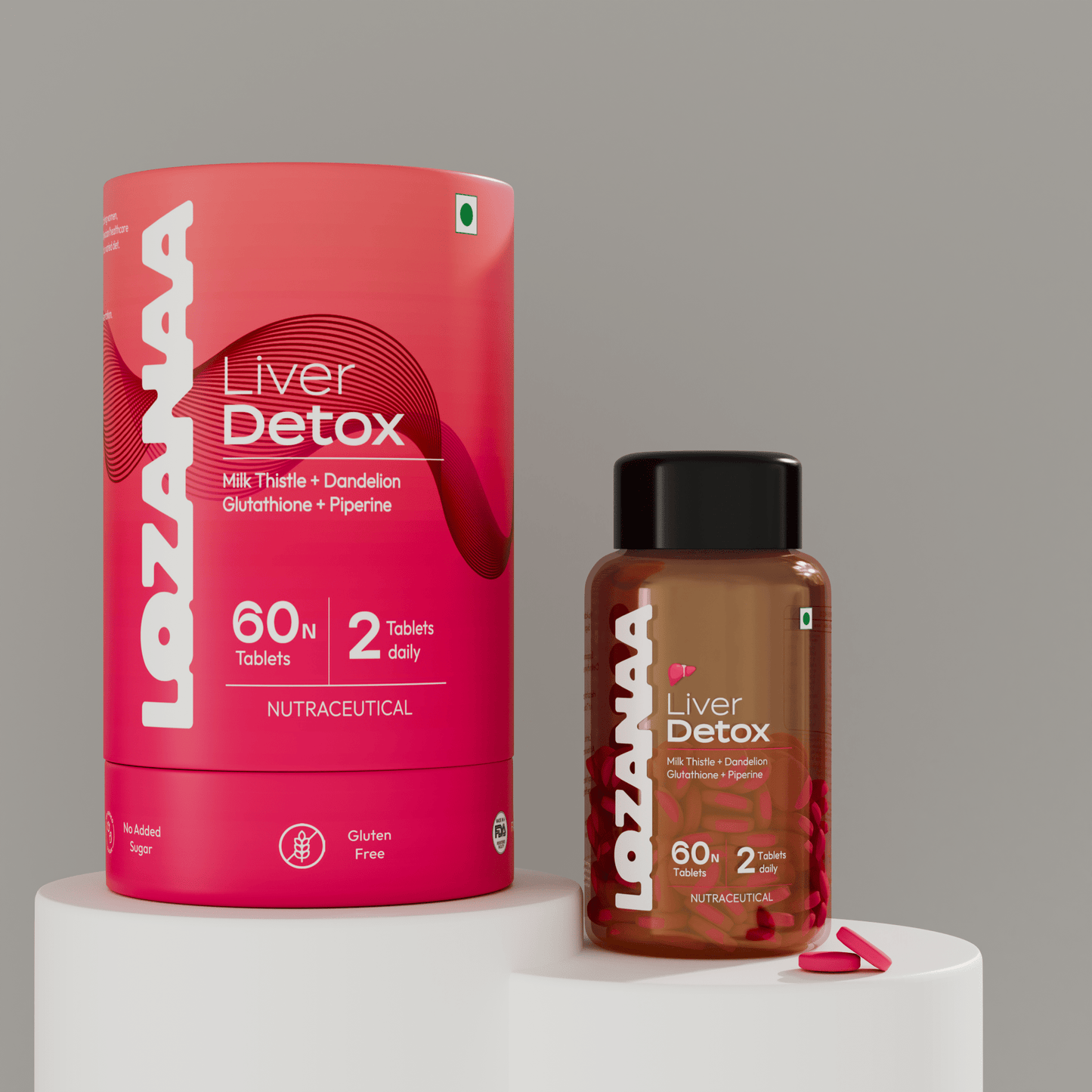 Liver Detox Tablets - Lozanaa