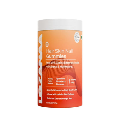 Lozanaa Hair Skin Nail Gummies (30 pieces) - Lozanaa