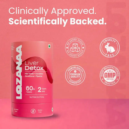 Lozanaa Liver Detox Tablets Approved Scientifically Backed