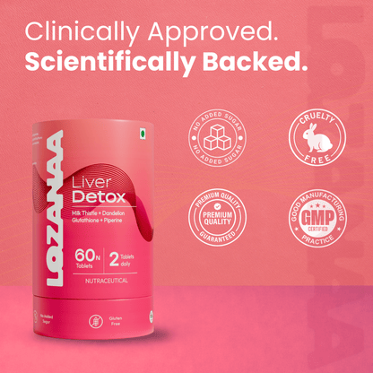 Lozanaa Liver Detox Tablet - Lozanaa