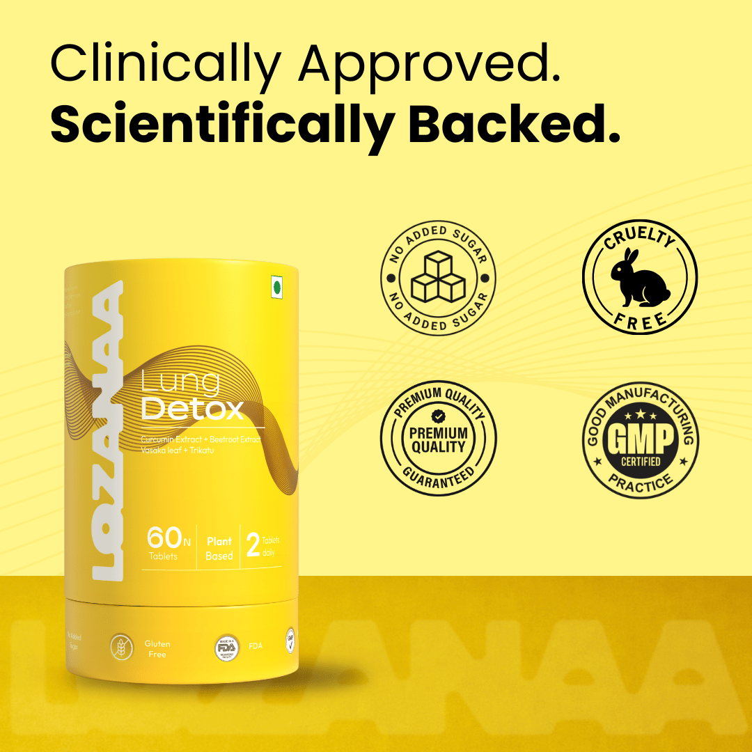 Lozanaa Lung Detox Tablet - Lozanaa