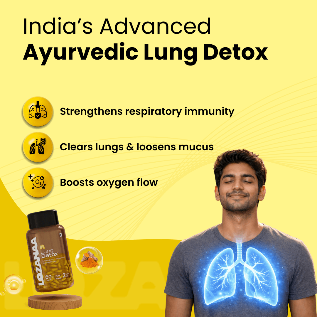 Lozanaa Lung Detox Tablet - Lozanaa