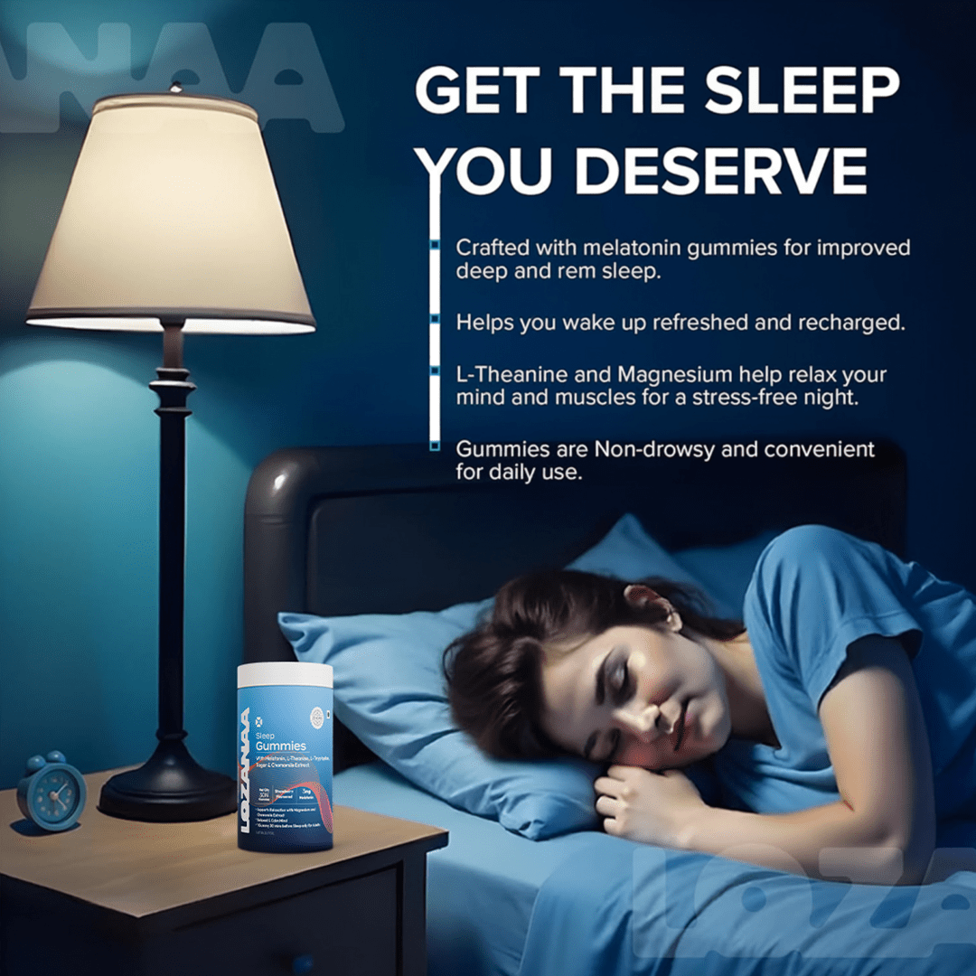 Lozanaa Melatonin Sleep Gummies - Lozanaa