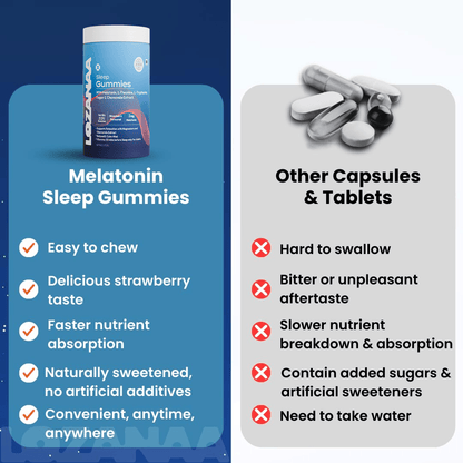 Lozanaa Melatonin Sleep Gummies - Lozanaa