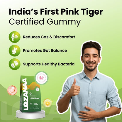 Lozanaa Prebiotic + Probiotic Gummies - Lozanaa