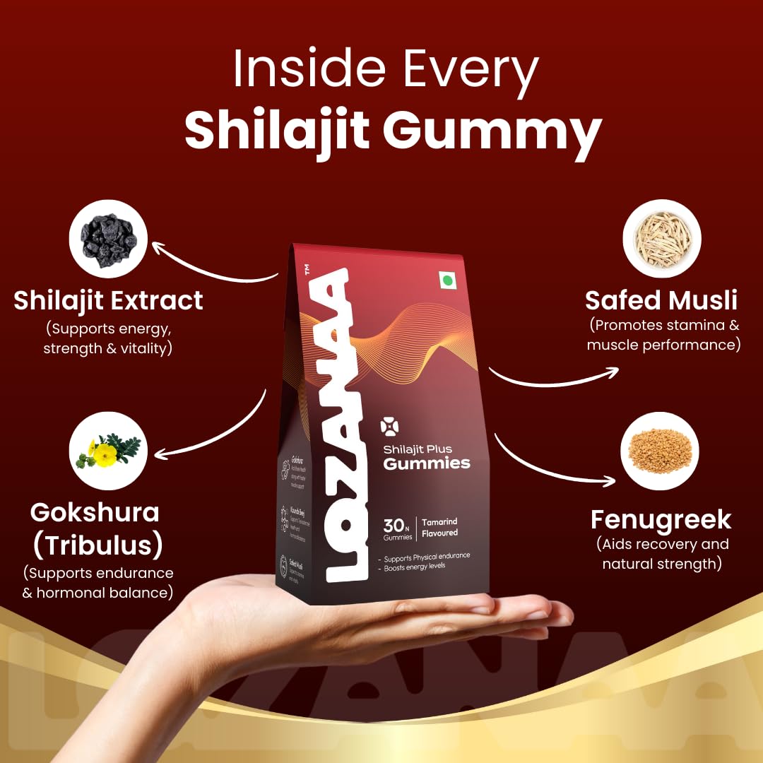 Lozanaa Shilajit Gummies - Lozanaa