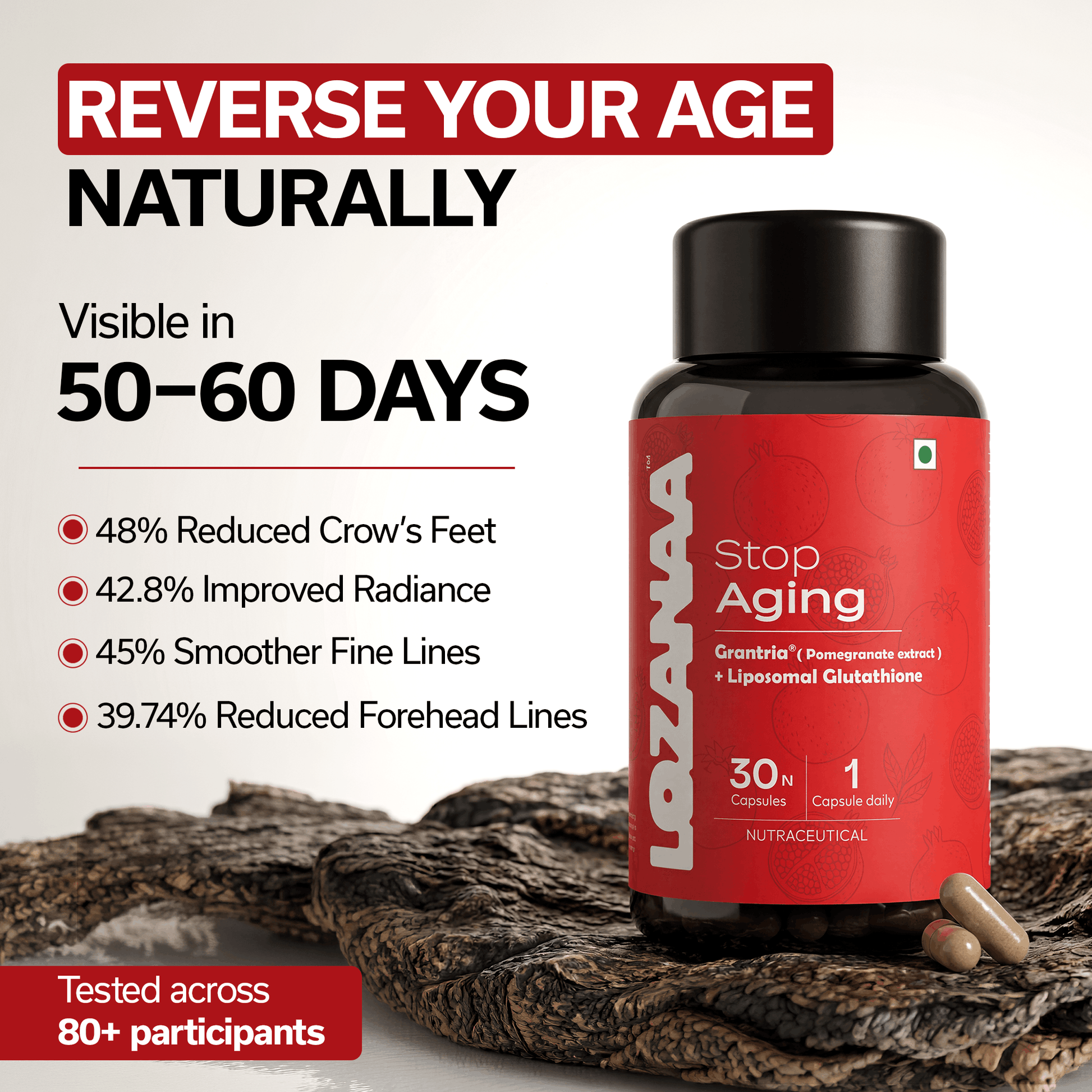 Lozanaa Stop Ageing Capsule - Lozanaa