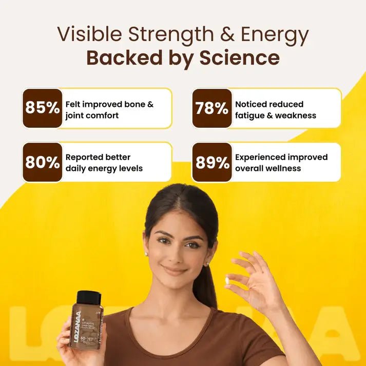 Lozanaa Vitamin D3 K2 B12 Tablets - Lozanaa