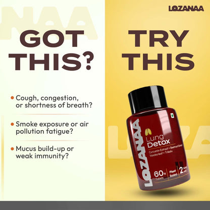 Lung Detox Tablets - Lozanaa