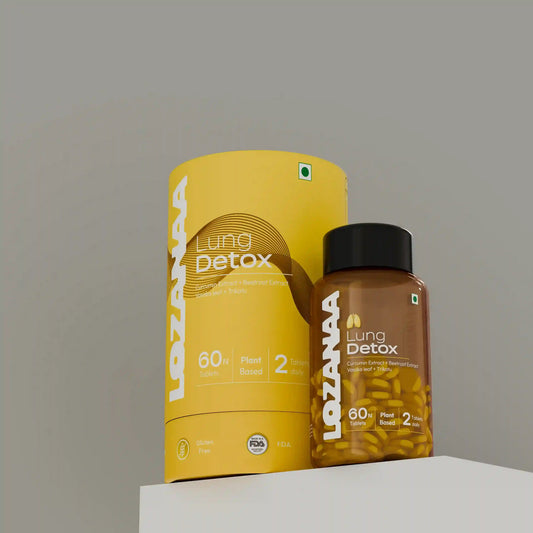 Lung Detox Tablets - Lozanaa