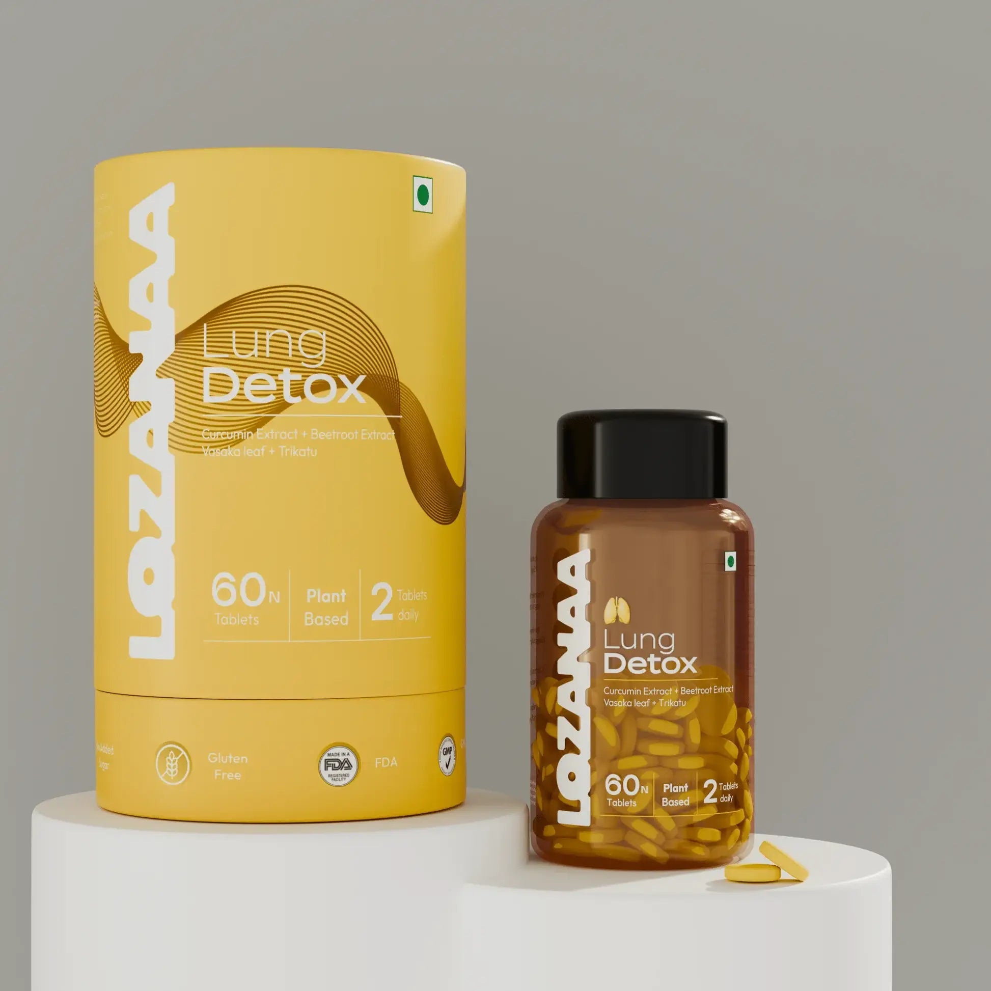Lung Detox Tablets - Lozanaa