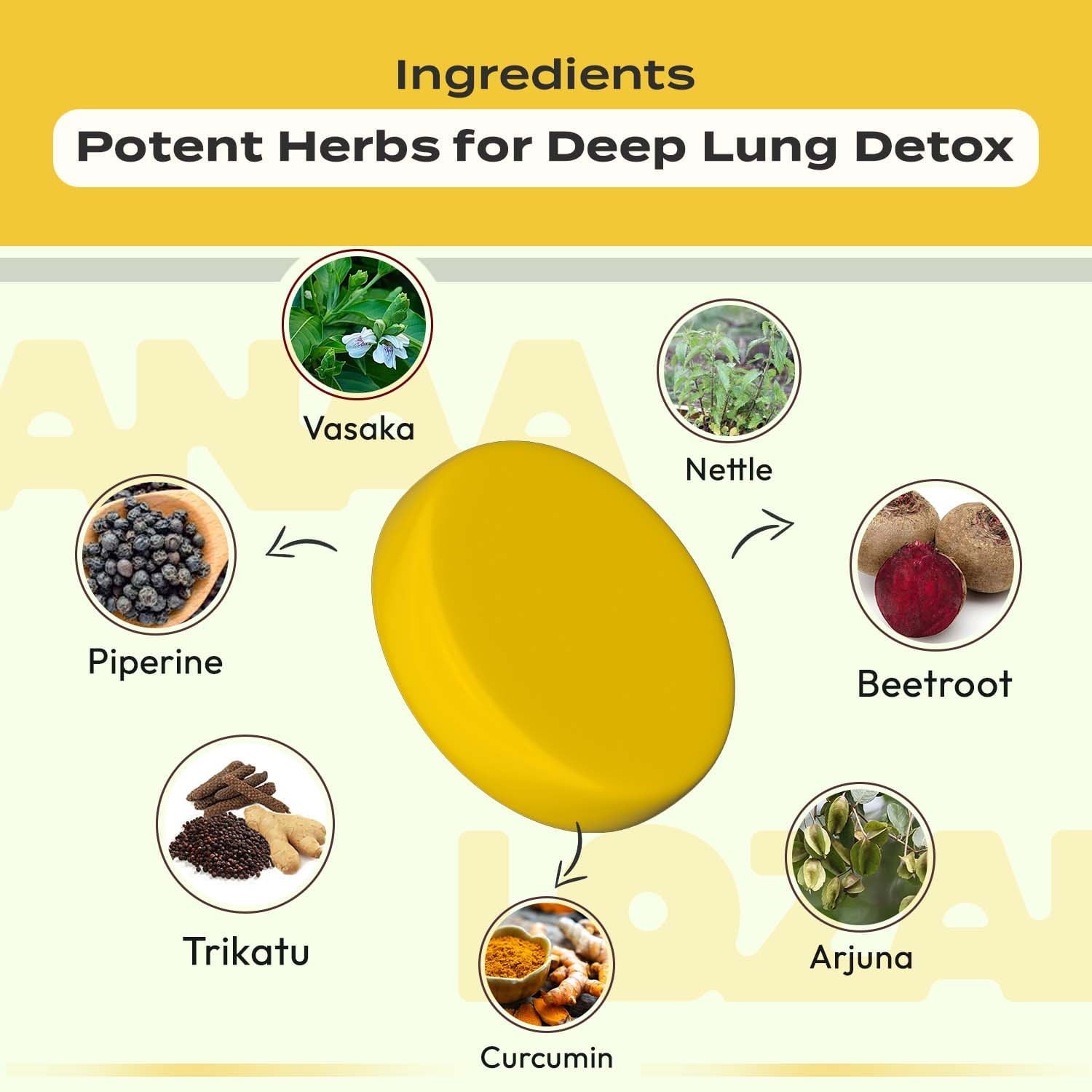 Lung Detox Tablets - Lozanaa