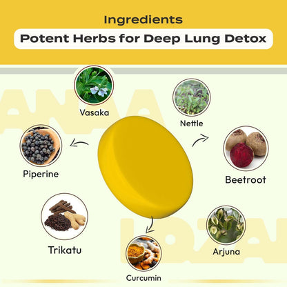 Lung Detox Tablets - Lozanaa