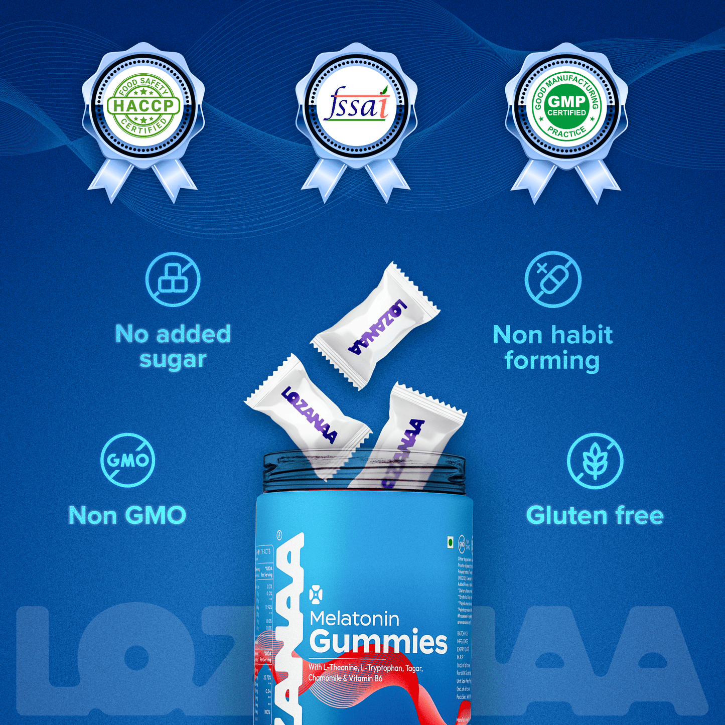 Melatonin Sleep Gummies | For Deeper, Better Rest - Lozanaa