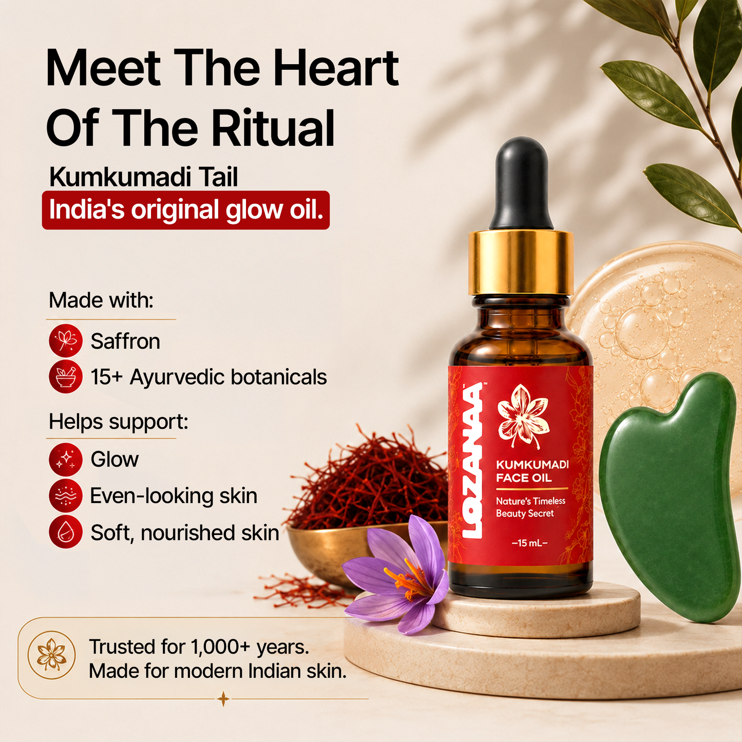 The Lozanaa Anti-Aging Ritual (Inside + Outside Care)
