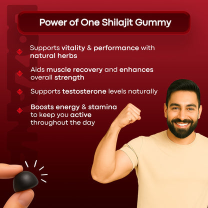Shilajit Gummies | Performance Backed by Nature - Lozanaa