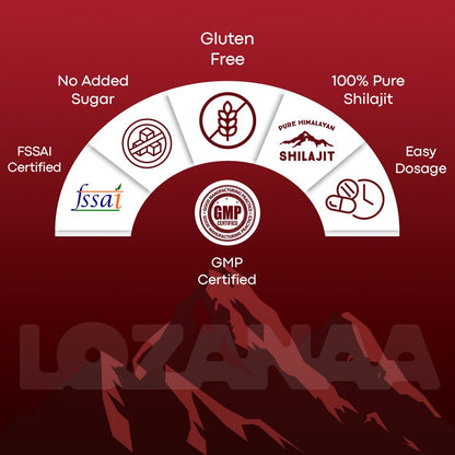 Shilajit Gummies | Performance Backed by Nature - Lozanaa