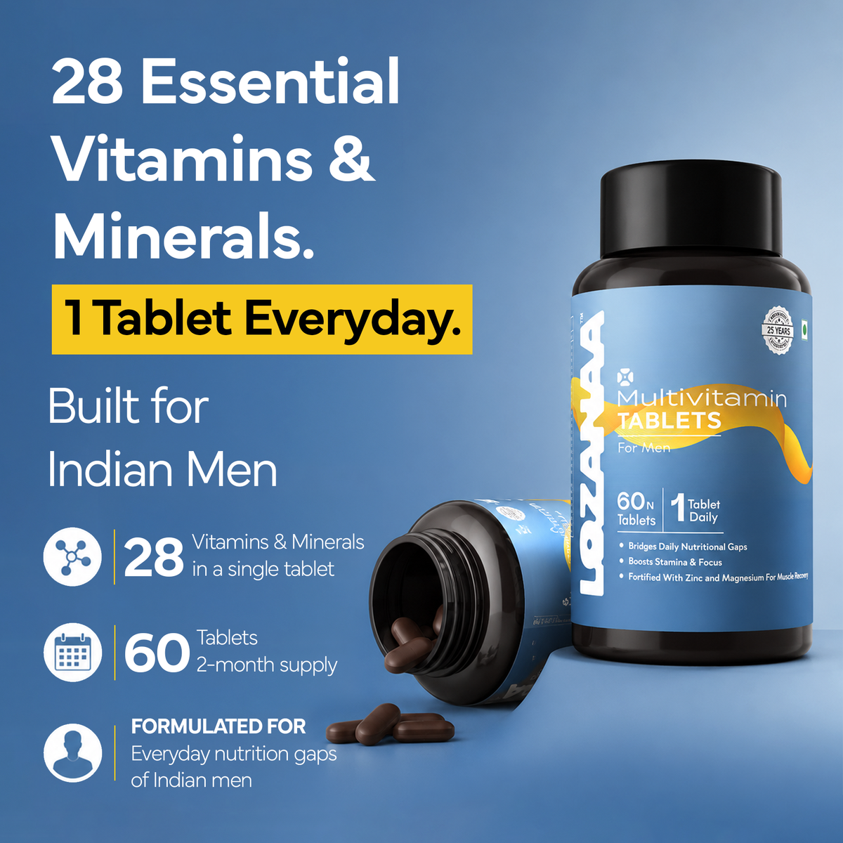 Multivitamin Tablets For Men